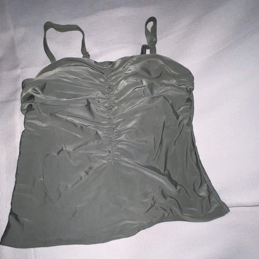 New Shein plus ruchedbust ruched bikini swimsuit